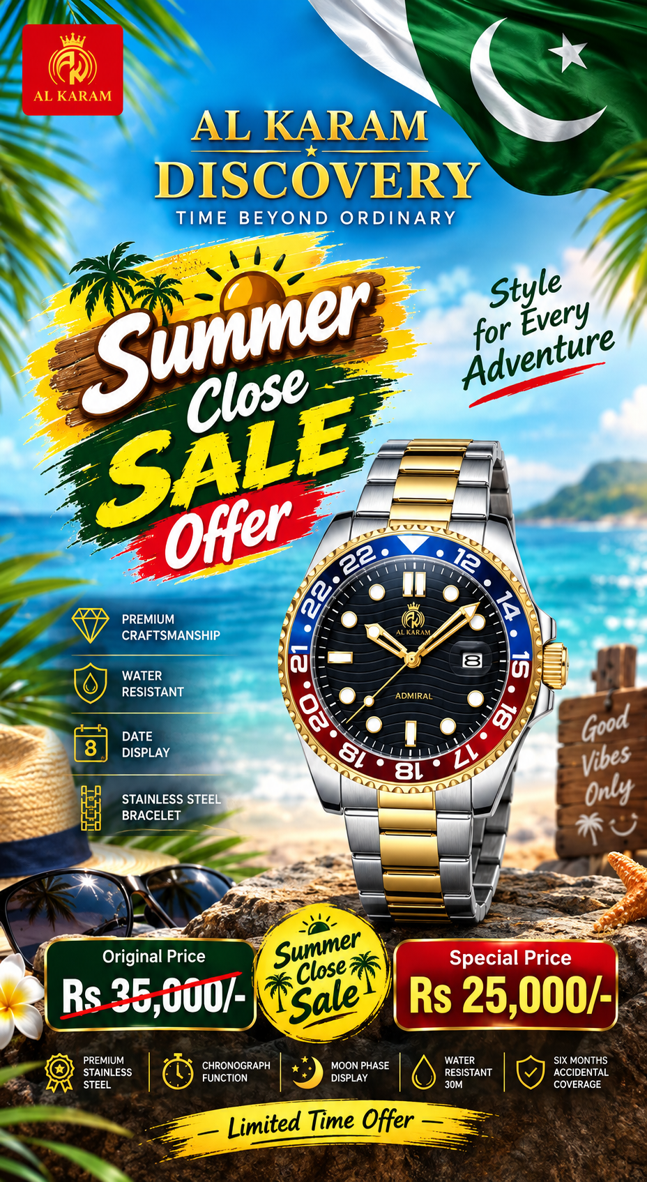 Al Karam Admiral Summer Close Sale offer